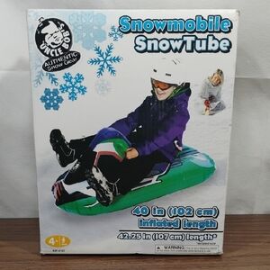 Inflatable Snowmobile Snow Tube